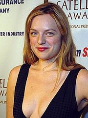 Elisabeth Moss nude sex photo.